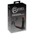 Rebel - skubbe prostata vibrator (sort)