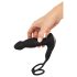 Rebel - skubbe prostata vibrator (sort)