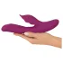 Javida - G-punkt og klitoris vibrator 4-i-1 - lilla