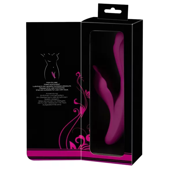 Javida - G-punkt og klitoris vibrator 4-i-1 - lilla