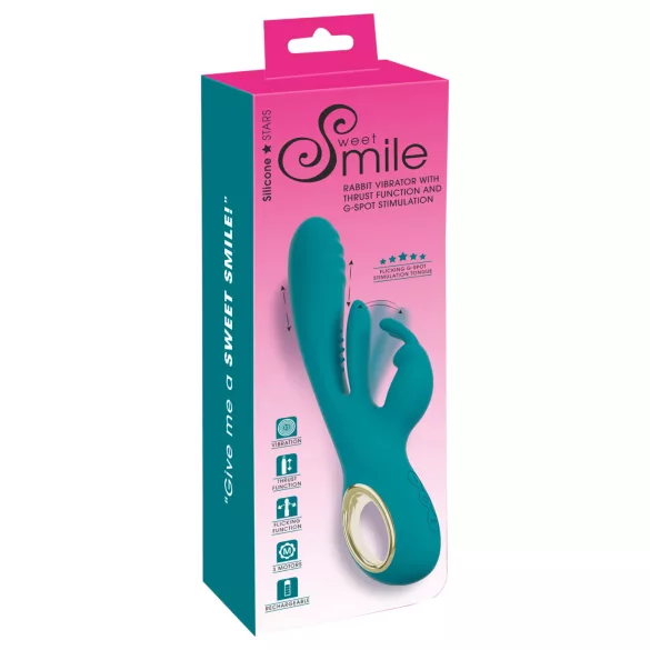 Smile - vibrator til g-punkt og klitoris - grøn