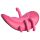 VibePad Rideon - pulserende G-punkt og klitorisvibrator gynge (pink)