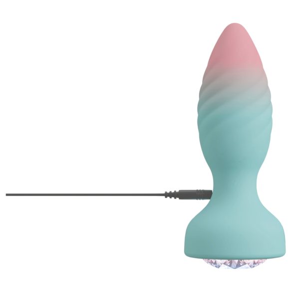 Beau Coeur Juvela - vibrator analplug - turkis