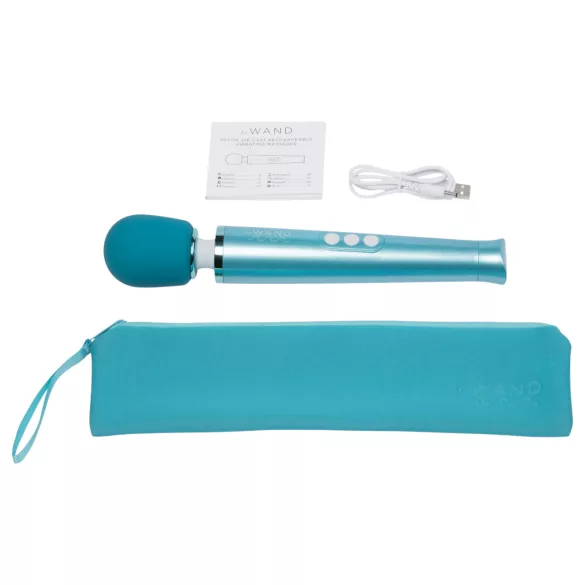 le Wand Dive - vandtæt massagevibrator (blå)