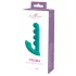 Beau Coeur Sylora - perlebesat 2-i-1 vibrator (grøn)