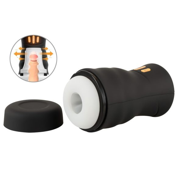 You2Toys Gyro - roterende og vibrerende onaniprodukt (sort)