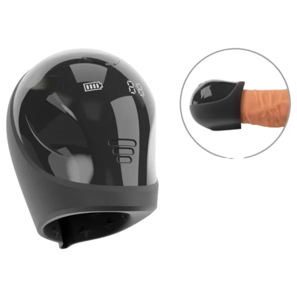 Rebel - penisvibrator vandtæt - sort