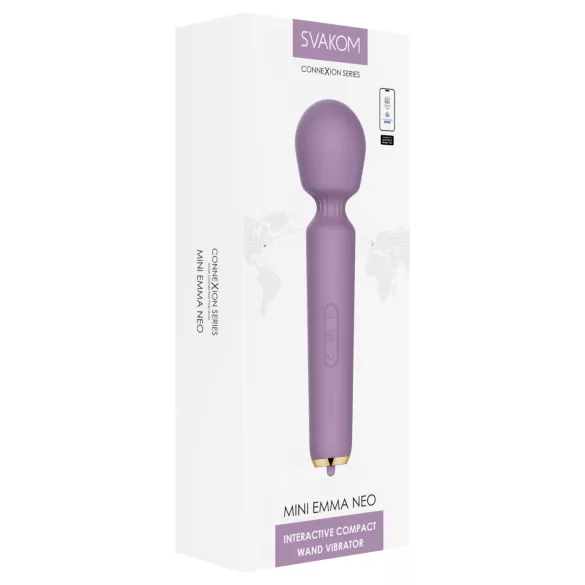 Svakom Mini Emma Neo - App-styret massagevibrator (lilla)