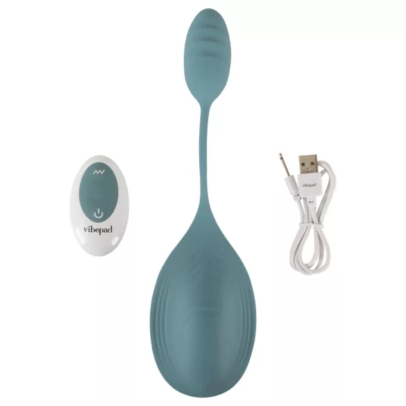 VibePad Mini - pude vibrator med 2 motorer - turkis
