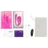We-Vibe Jive 2 - bærbar, fjernbetjent G-punkts vibrator (lyserød)