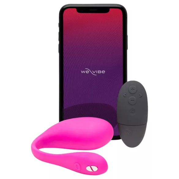 We-Vibe Jive 2 - bærbar, fjernbetjent G-punkts vibrator (lyserød)