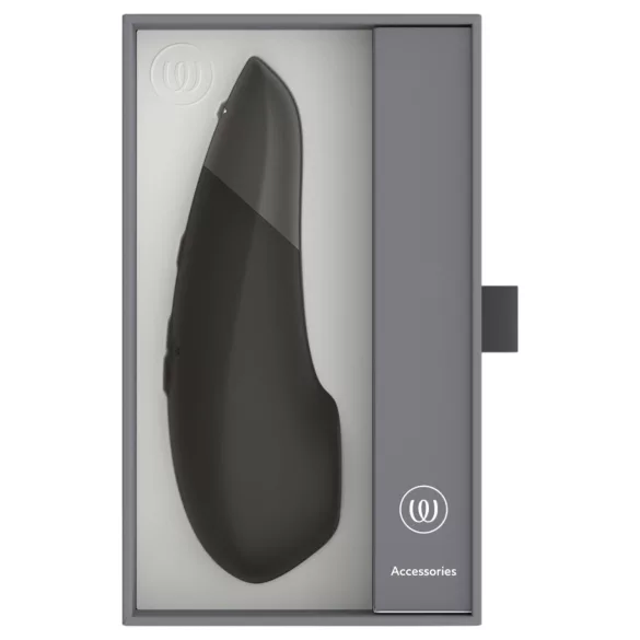 Womanizer Enhance 2-i-1 luftbølget klitorisstimulator + vibrator (sort)