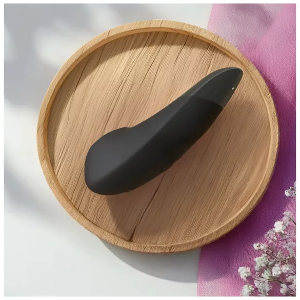 Womanizer Enhance 2-i-1 luftbølget klitorisstimulator + vibrator (sort)