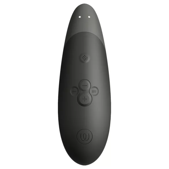 Womanizer Enhance 2-i-1 luftbølget klitorisstimulator + vibrator (sort)