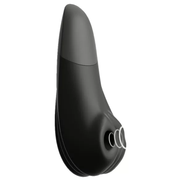 Womanizer Enhance 2-i-1 luftbølget klitorisstimulator + vibrator (sort)