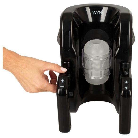 WYNE 10 - automatisk masturbator med greb - sort