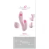 Beau Coeur Cerya - mini klitorisvibrator med arm - lyserød