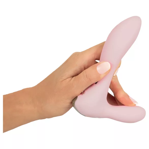 Beau Coeur Cerya - mini klitorisvibrator med arm - lyserød