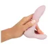 Beau Coeur Cerya - mini klitorisvibrator med arm - lyserød