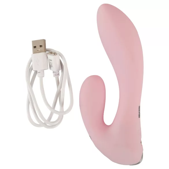 Beau Coeur Cerya - mini klitorisvibrator med arm - lyserød