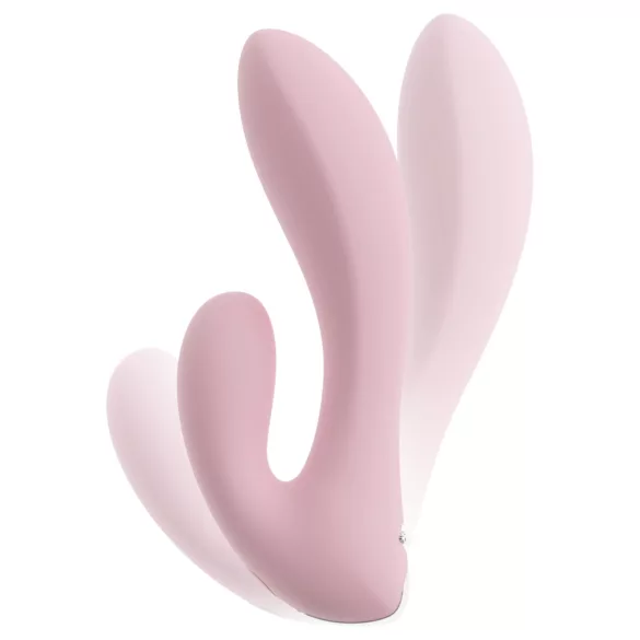 Beau Coeur Cerya - mini klitorisvibrator med arm - lyserød