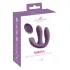 Beau Coeur Mireva - vibrator med tre arme - fjernbetjening - lilla