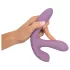 Beau Coeur Mireva - vibrator med tre arme - fjernbetjening - lilla