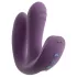 Beau Coeur Mireva - vibrator med tre arme - fjernbetjening - lilla