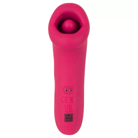 You2Toys Oral Fun - sugende og slikker klitorisvibrator (lyserød)