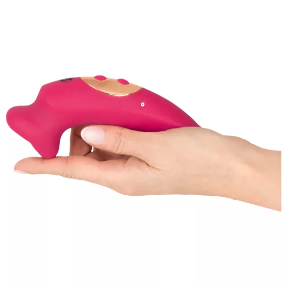 You2Toys Oral Fun - sugende og slikker klitorisvibrator (lyserød)