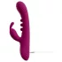 Javida - vibrator med kugler og klitorisarm - lilla