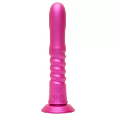 ROMP Jiggle - støt‑vibrator med sugekop (lyserød)