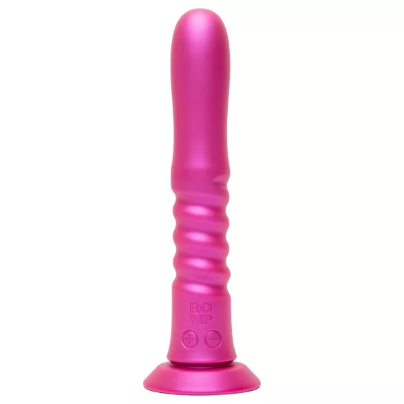 ROMP Jiggle - støt‑vibrator med sugekop (lyserød)