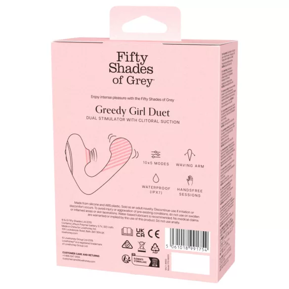 Greedy Girl - G-punkt vibrator (sort)