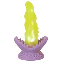 Beasty Cocks Passionate Plant - selvlysende dildo (grøn)