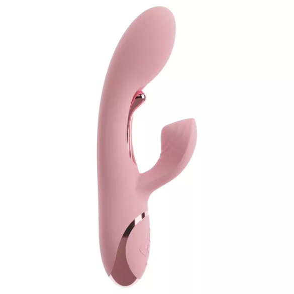 Beau Coeur Avenor - tunge- og klitorisstimulator med G-punktsvibrator (pink)
