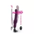 You2Toys - fjernbetjent, opvarmende thrusting-vibrator (lilla)