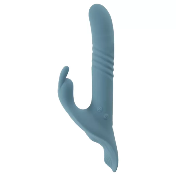 You2Toys - 3-delt påspændings-kaninvibrator med fjernbetjening (blå)