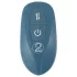 You2Toys - 3-delt påspændings-kaninvibrator med fjernbetjening (blå)