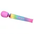 le Wand - vibrator massager - opladelig - regnbue
