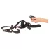 You2Toys - fjernbetjent dobbelt strap-on vibrator (sort)
