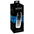 WYNE 12 - sugende, roterende og vibrerende genopladelig masturbator (sort)