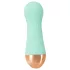Cuties - genopladelig, vandtæt mini-vibrator (grøn)