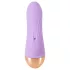 Cuties - genopladelig, vandtæt mini klitorisarm-vibrator (lilla)