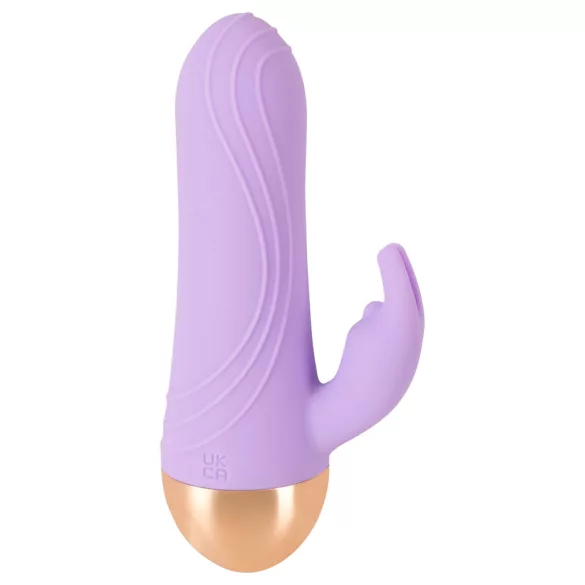 Cuties - genopladelig, vandtæt mini klitorisarm-vibrator (lilla)