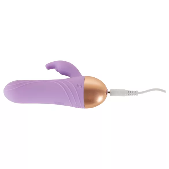 Cuties - genopladelig, vandtæt mini klitorisarm-vibrator (lilla)