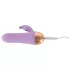 Cuties - genopladelig, vandtæt mini klitorisarm-vibrator (lilla)