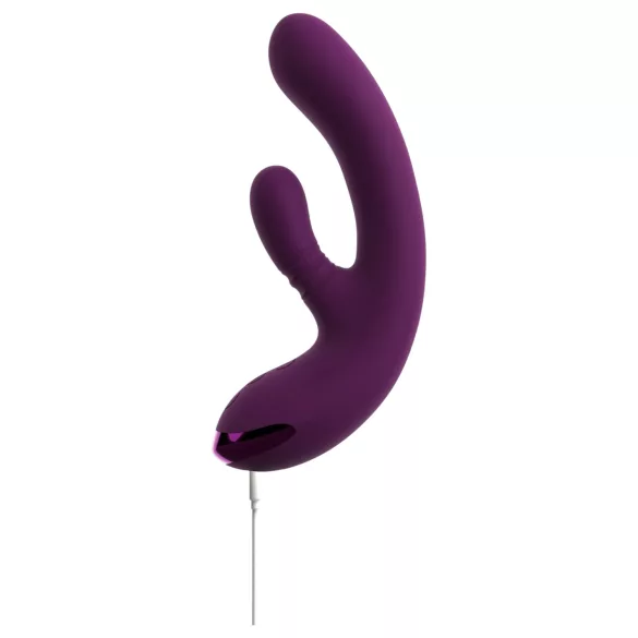 Javida - G-punkts- og klitorisvibrator med kaninører (lilla)