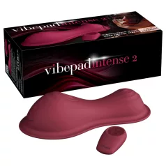 Vibepad Intense 2 - fjernbetjent vibrationspude (rød)