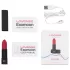Lovense Exomoon - mini vibrator i læbestiftform (sort)